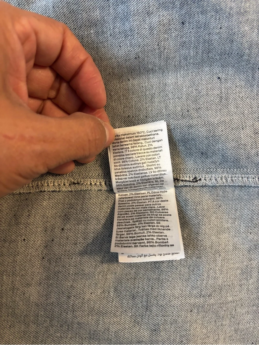 COS Dark Blue Denim Mini Skirt - Picture 12 of 12
